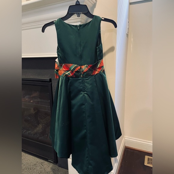 NWT Sweet Charmers Big Girl’s Satin Bow Dress - 6, 8, 10 - Picture 3 of 4